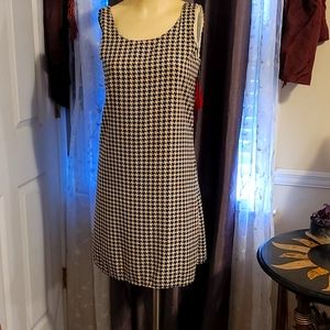 Hounds tooth dress